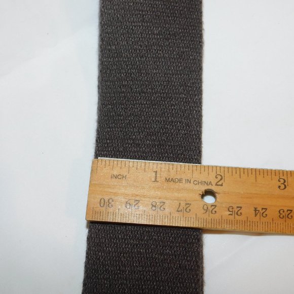 Fossil Striped Wool & Leather Crossbody Handbag Purse - Picture 12 of 13